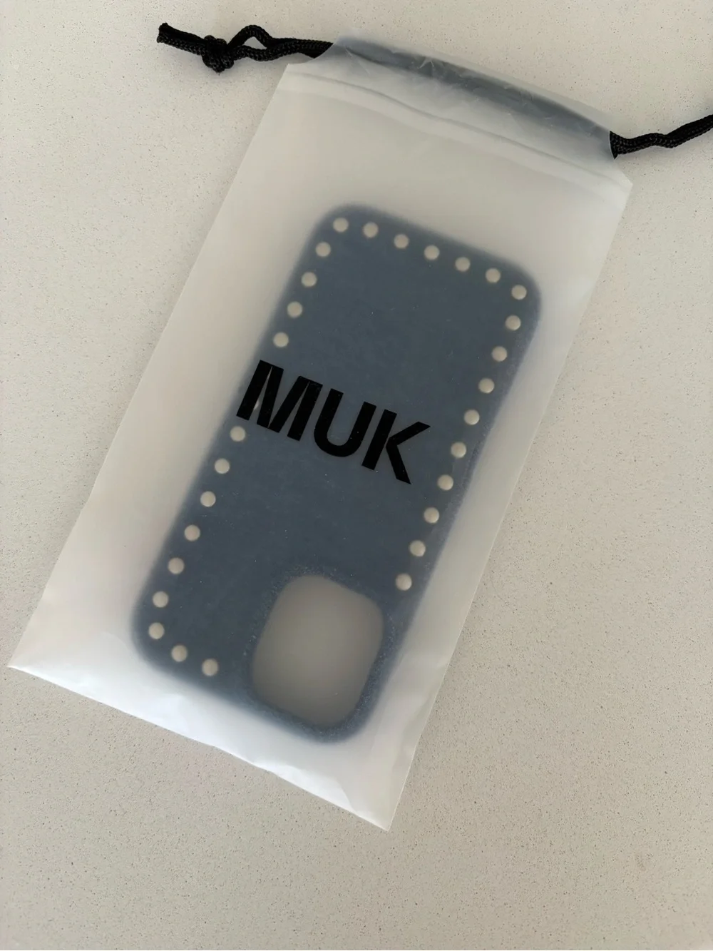 Navy Blue Rhinestone Phone Case - Decorative Protective Cover